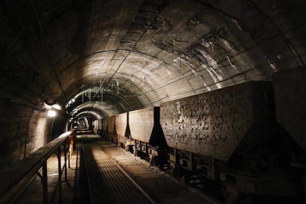 inside the Cogne mines