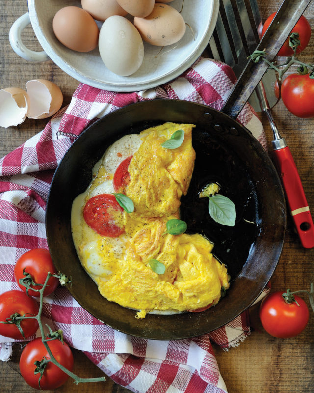 Caprese Salad Omelette Recipe