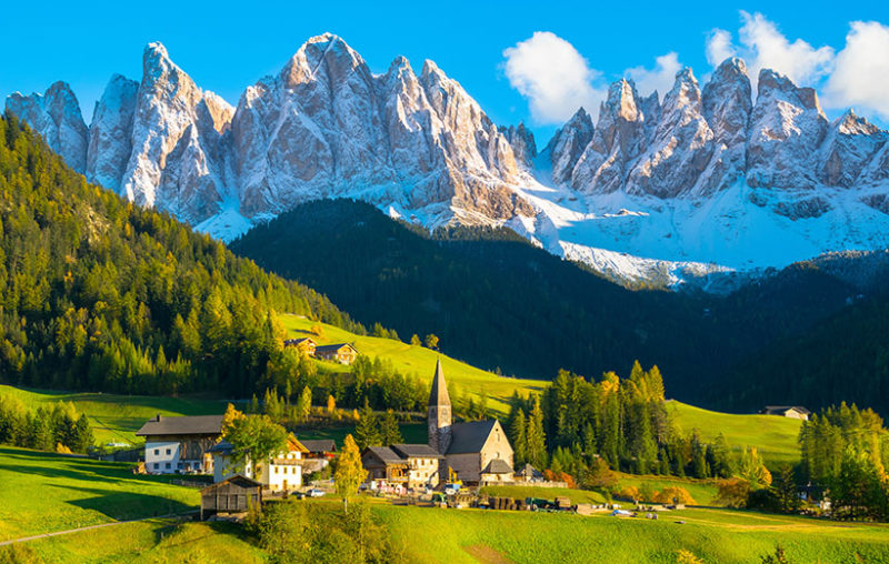 Val di Funes valley, Dolomites