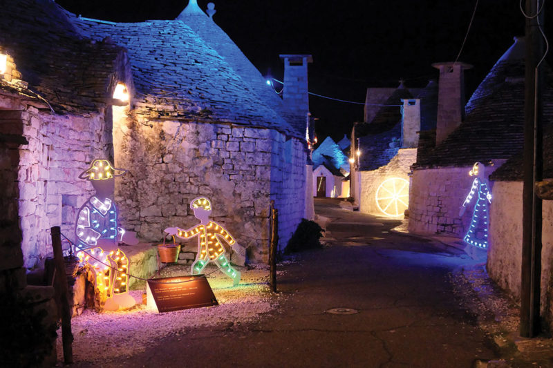 Trullo among the Presepe figures