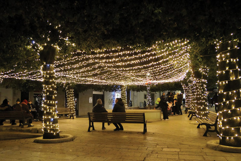 Piazza del Popolo christmas tree photo