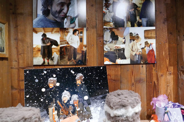 Photographs of carnevale in sauris